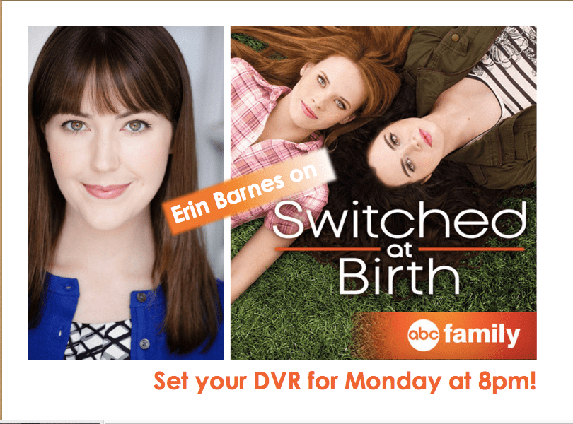 Erin Barnes on Switched at Birth!